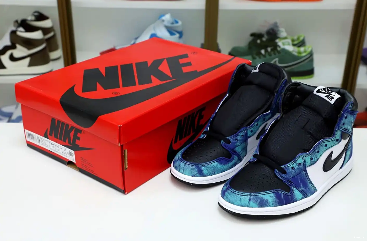Tie-Dye Air OG  Jordan 1 High 0605